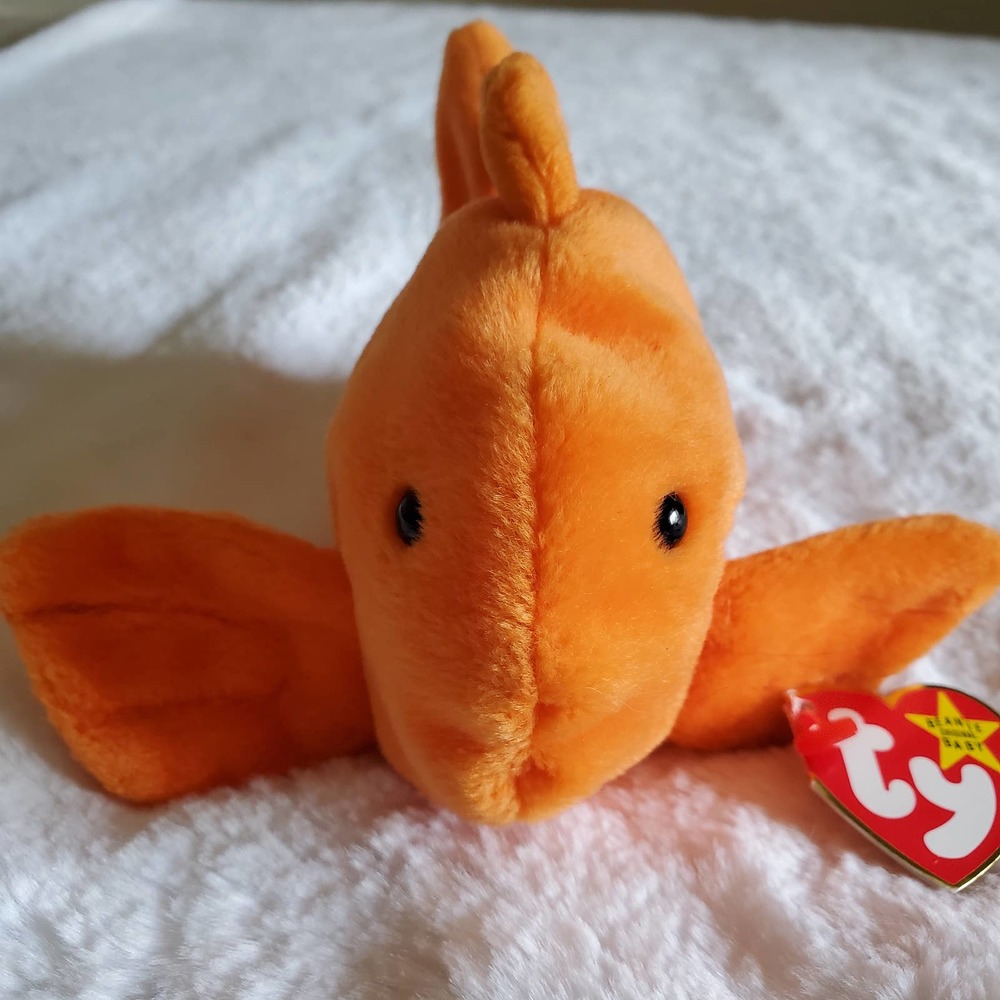 Ty Beanie Baby "Goldie" the Goldfish